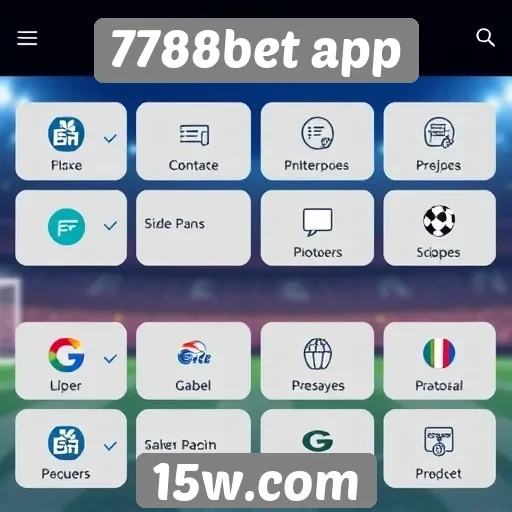 Principais recursos do 7788bet app para jogadores