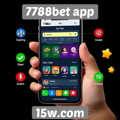 Funcionalidades inovadoras do 7788bet app