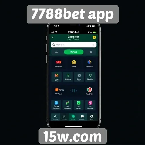 Navegação simples e intuitiva no 7788bet app